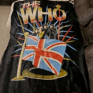 The Who Silk Flag Heavily Screened and Aged mid 1970's